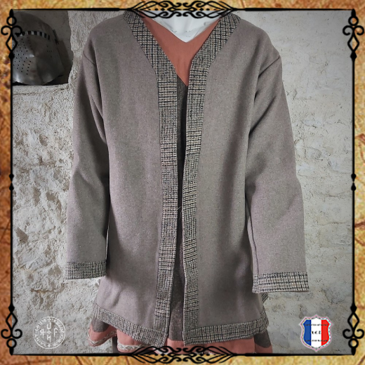 VESTE VIKING Laine / Taupe