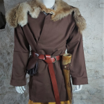 Veste Viking Chanvre / Marron