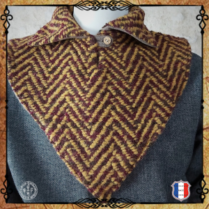 Short Viking Chaperone Double Wool / Chevron Curly