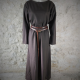 ROBE MEDIEVALE Laine-Fine/Gris