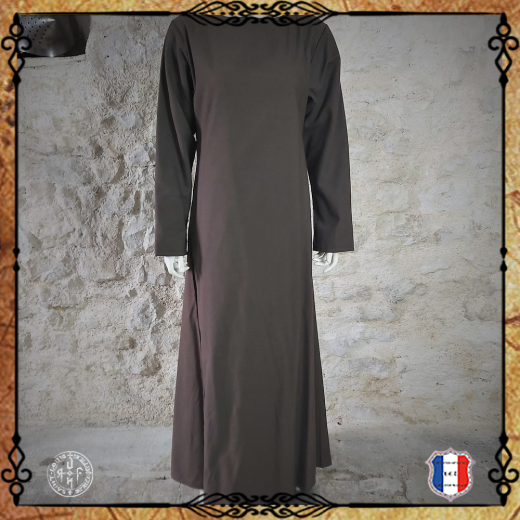 ROBE MEDIEVALE Lin/Marron