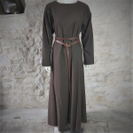 Robe Médiévale Lin/Marron