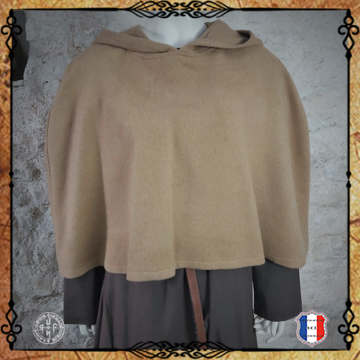 CAPUCHE ELFIQUE Laine / Sable