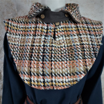 Short Chaperone Double Woven Cotten and Wool / Orange