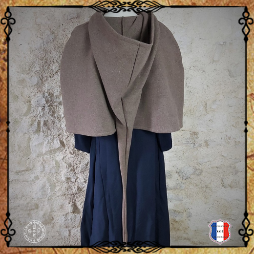 CAPUCHE ELFIQUE Laine / Taupe