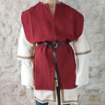 Tabard Open Cotton / Rouge