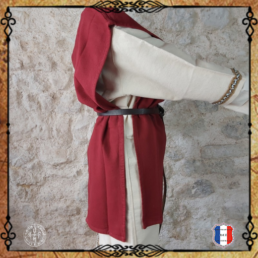 TABARD OUVERT 100% Coton / Rouge