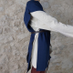 TABARD OUVERT 100% Coton / Bleu