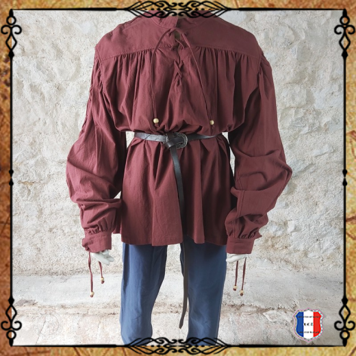 HIGHLANDER 100% Coton / Bordeaux