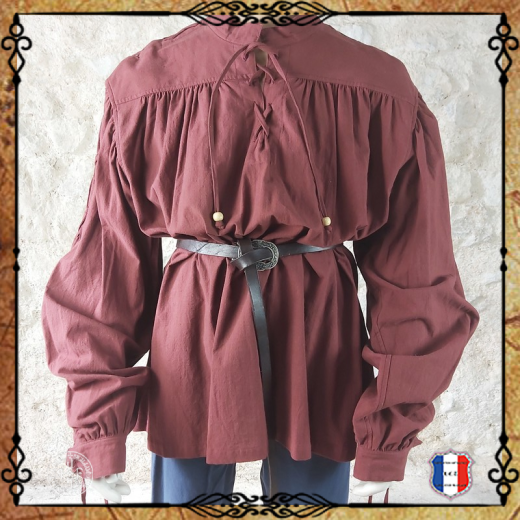 HIGHLANDER 100% Coton / Bordeaux