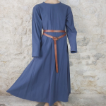 Medieval Dress Cotton 120 / Blue