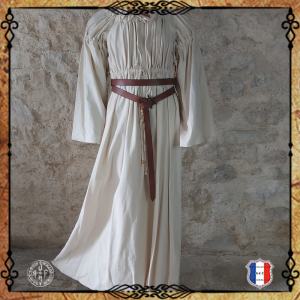 Robe Alienor coton 120 / Ecru