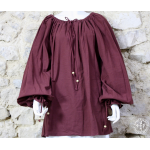 Carole Blouse Cotton 120/Bordeaux