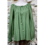 Carole Blouse Cotton 120 / Green