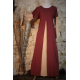 ROBE DAMOISELLE Coton/Bordeaux