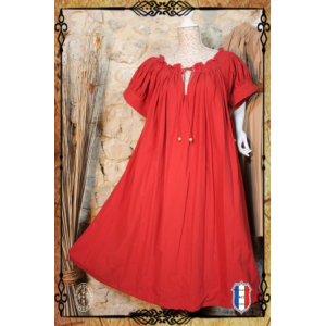 Gladys Dress Coton 120 / Terracota