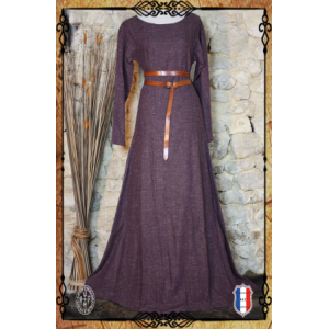 Medieval Dress Fine-Wool / Purple