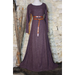 Medieval Dress Fine-Wool / Purple