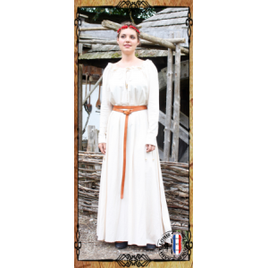 Robe Mélissandre coton 120/Blanc