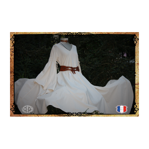 ROBE EOWYN 100% Coton/Ecru