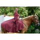 ROBE EOWYN 100% Coton/Bordeaux