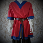 Chemise Kragelund Galon Chanvre / Rouge