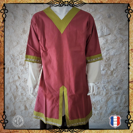 CHEMISE KRAGELUND GALON Chanvre /