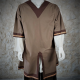 CHEMISE KRAGELUND GALON Coton / Marron