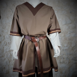 Chemise Kragelund Galon Coton / Marron