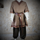 CHEMISE KRAGELUND GALON Coton / Marron