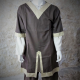 CHEMISE KRAGELUND Lin / Marron col biscuit