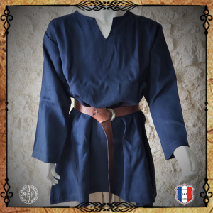 Chemise Normande Lin / Bleu