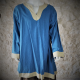 CHEMISE VIKING Coton bleu