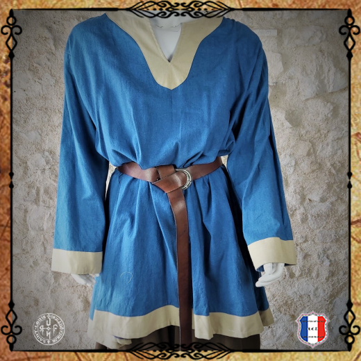 CHEMISE VIKING Coton bleu