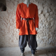 CHEMISE VIKING Coton / Orange