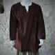 CHEMISE VIKING Coton / Marron