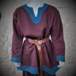 Chemise Viking Laine Epaisse / Bordeaux