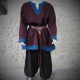 CHEMISE VIKING Laine Epaisse / Bordeaux