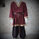 CHEMISE VIKING Laine / Bordeaux