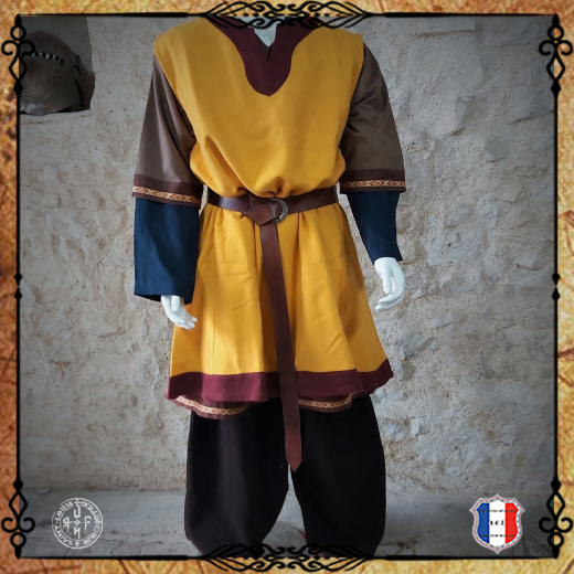 CHEMISE VIKING Laine / Jaune