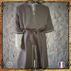 Tabard Demi Manche 100% Laine / Gris