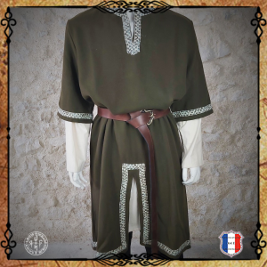 TABARD DEMI MANCHE 100% Laine / Kaki