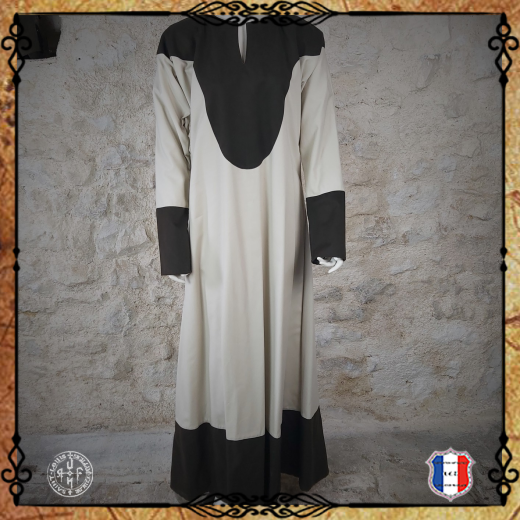 ROBE LORNA viking Coton-Emerisé/Ecru