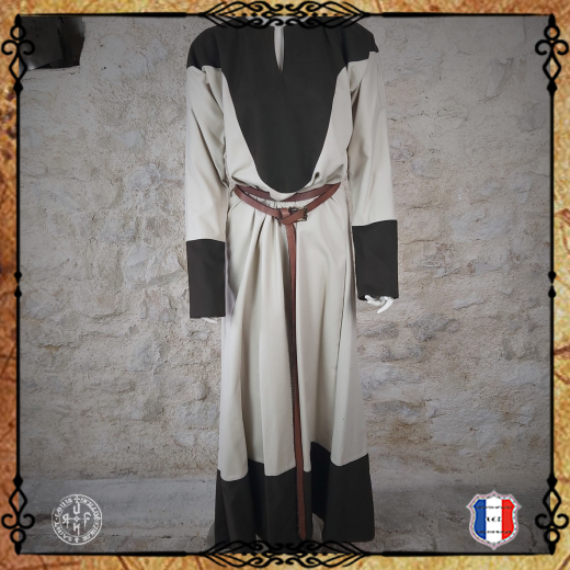 ROBE LORNA viking Coton-Emerisé/Ecru