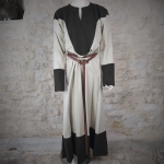 Lorna Viking Dress Emerised-Cotton / Cream