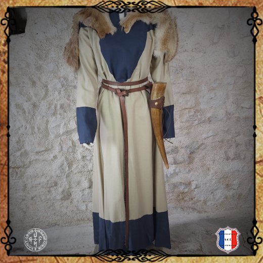 ROBE LORNA viking Lin/Biscuit