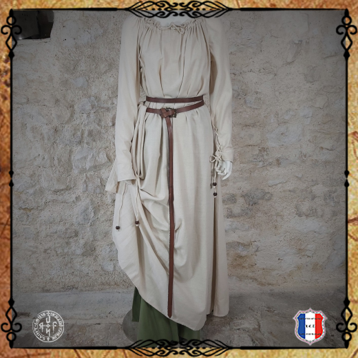 ROBE MELISSANDRE 100%coton/Ecru