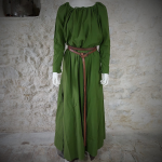 Melissandre Dress Cotton 120 / Green