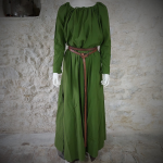 Robe Mélissandre coton 120/Vert