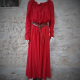 ROBE MELISSANDRE 100%coton/Rouge